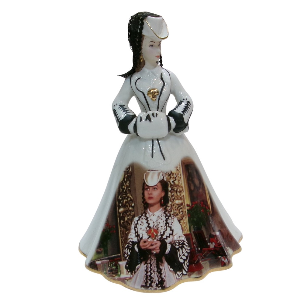 Bradford Editions Gone With the Wind Scarlett O'Hara Honeymoon Dress Figurine